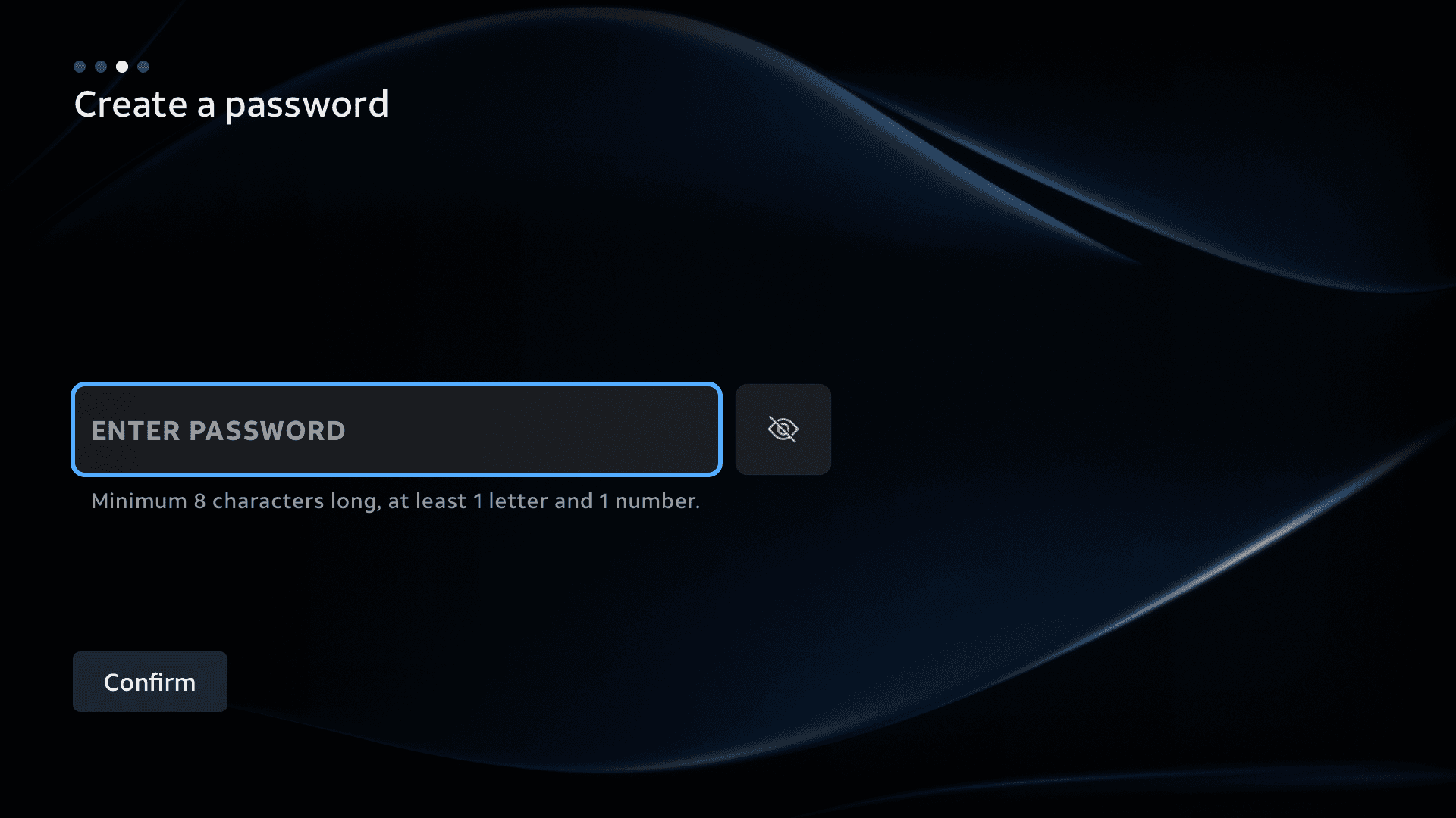 Create password